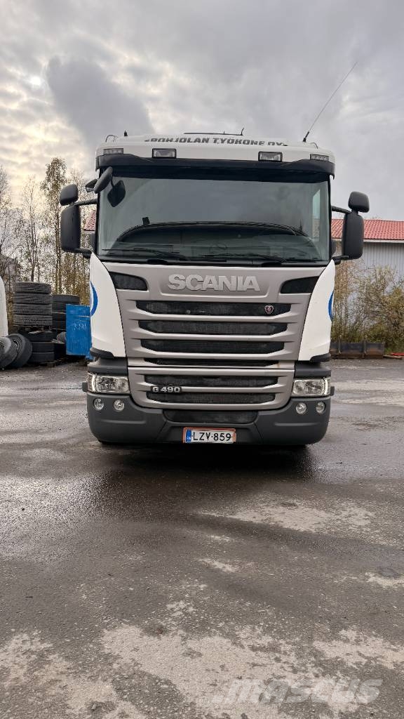 Scania G 490 Kotalni prekucni tovornjaki