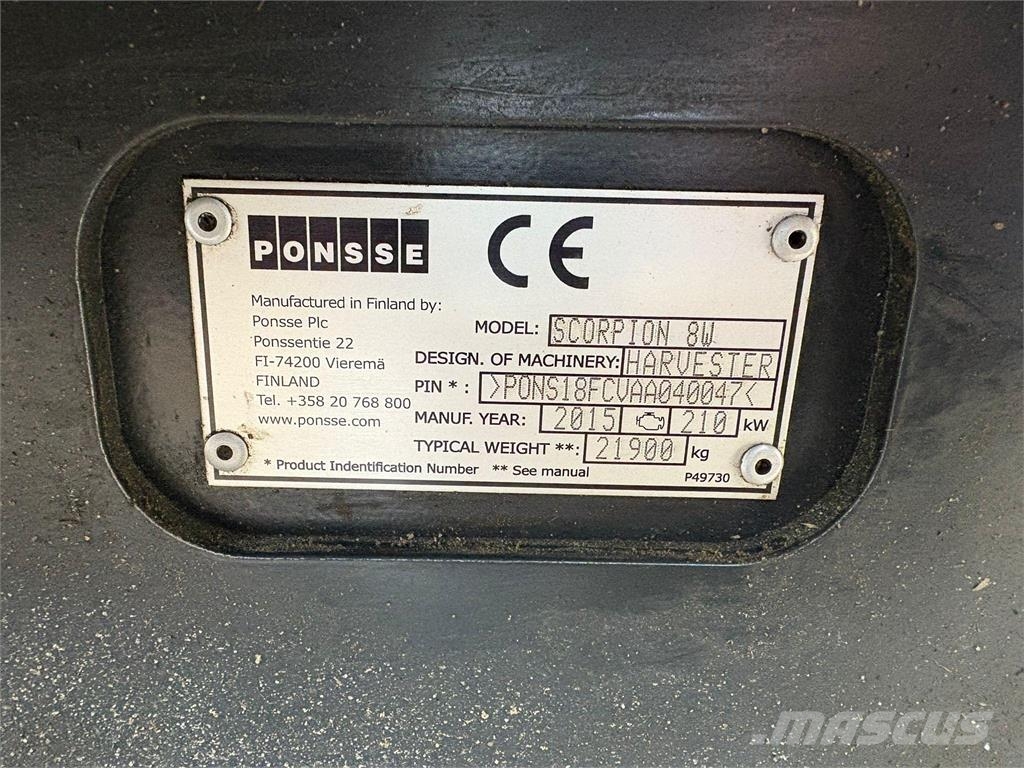 Ponsse Scorpion Харвестери