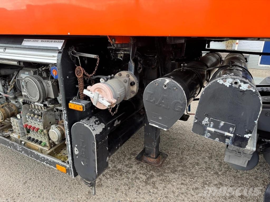 LAG O-2-33 S 2 AXLE SAF + 35.700 LITER TANK + 4 COMPAR Autocisternas