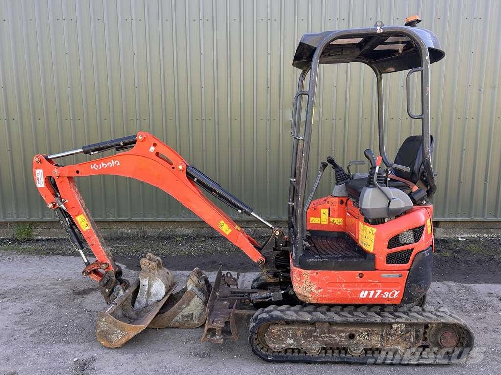 Kubota U17-3 Minigraafmachines < 7t