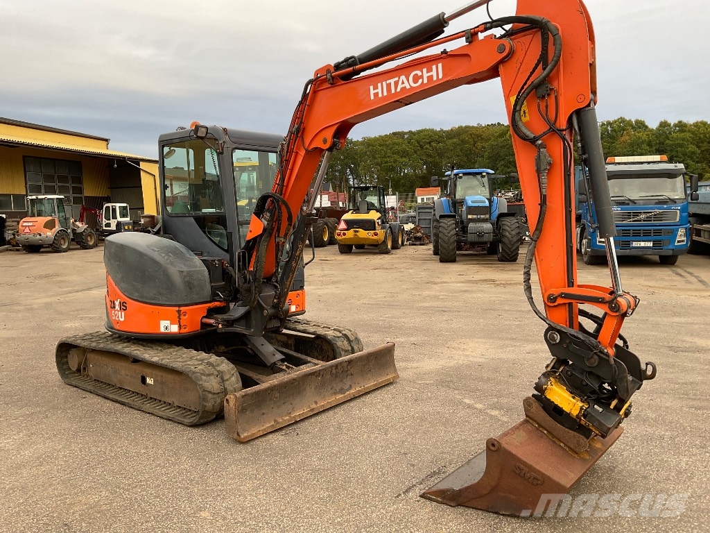 Hitachi ZX 52 U-3 CLR 小型挖掘机