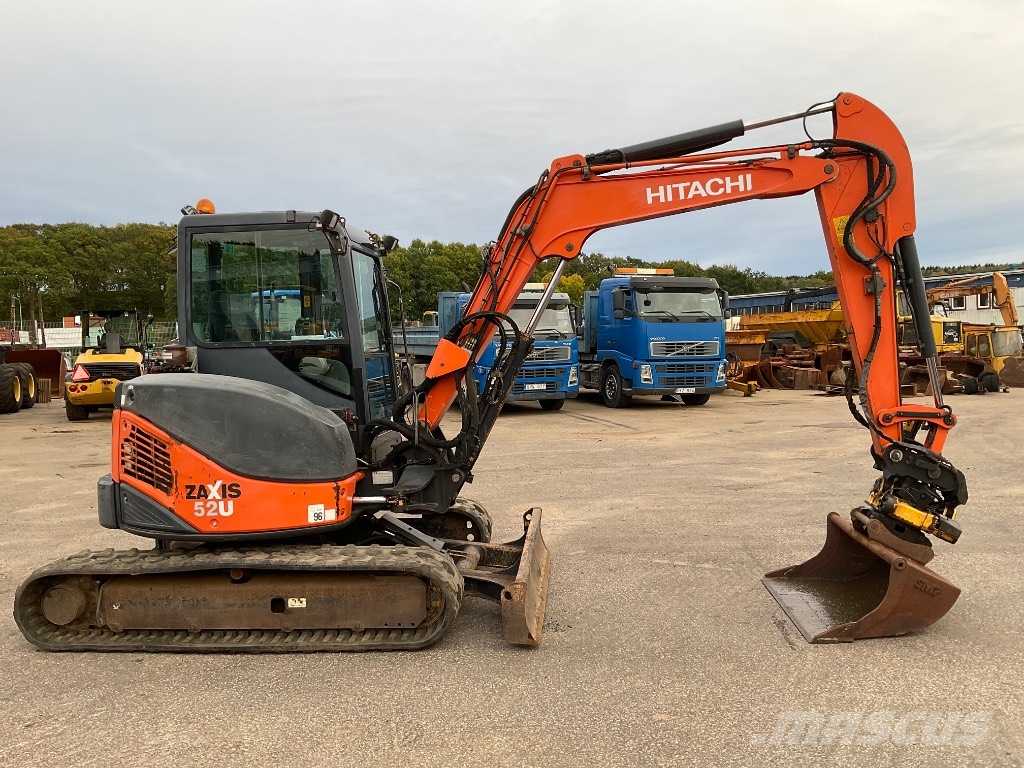 Hitachi ZX 52 U-3 CLR 小型挖掘机
