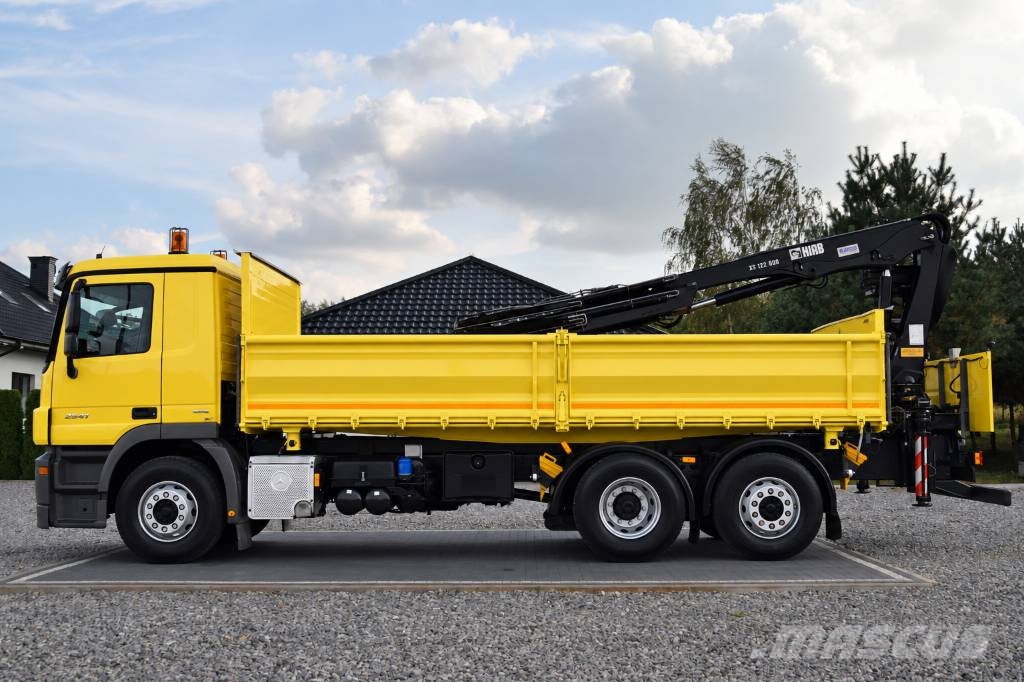 Mercedes-Benz Actros 2541 L Camiones grúa
