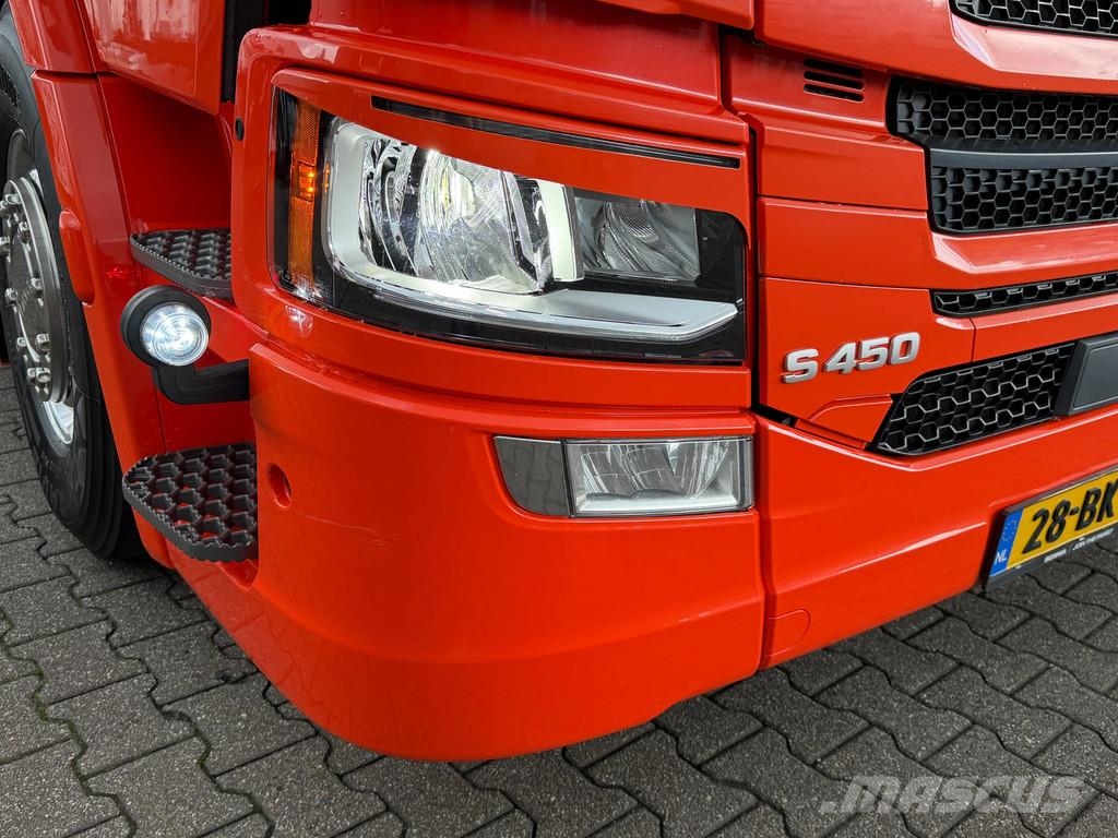 Scania S450 6x2/4 Retarder 2 Tank P-Airco Alcoa Apk *TOP* Naudoti vilkikai