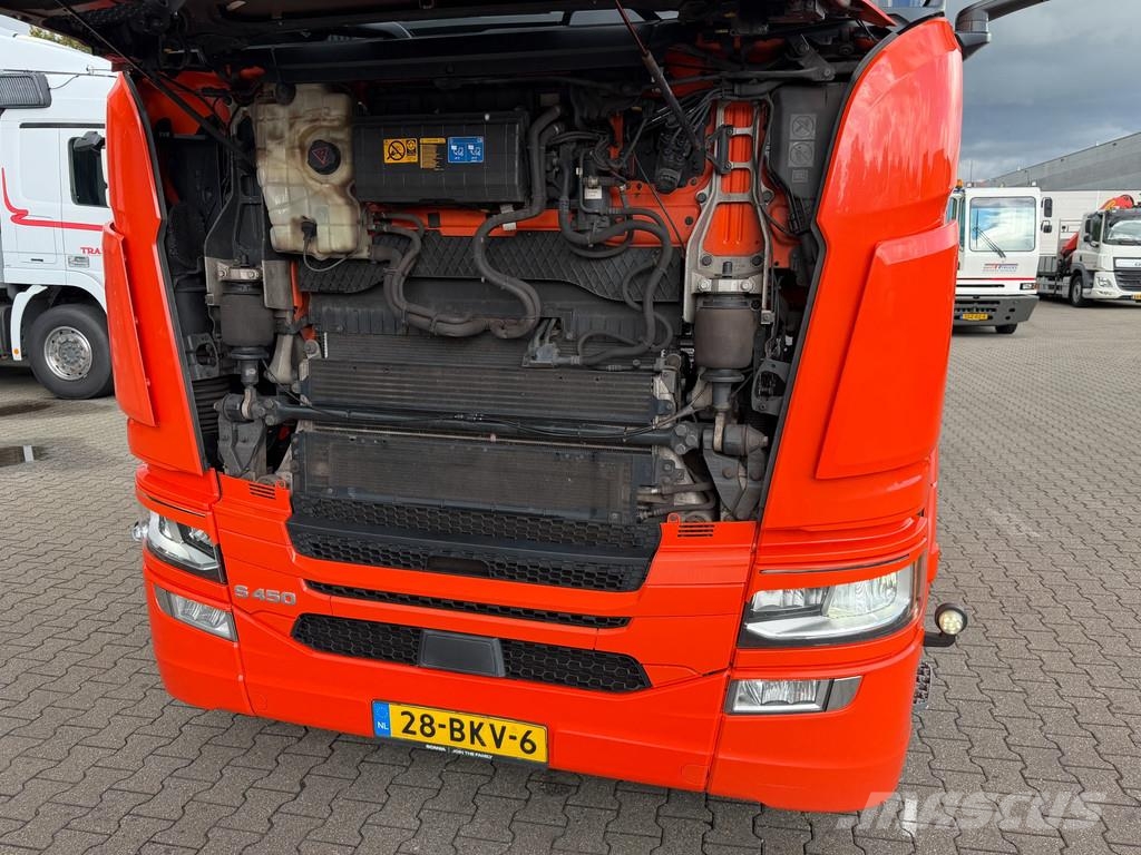 Scania S450 6x2/4 Retarder 2 Tank P-Airco Alcoa Apk *TOP* Naudoti vilkikai