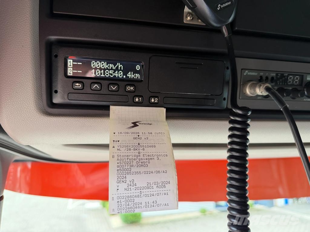 Scania S450 6x2/4 Retarder 2 Tank P-Airco Alcoa Apk *TOP* Naudoti vilkikai