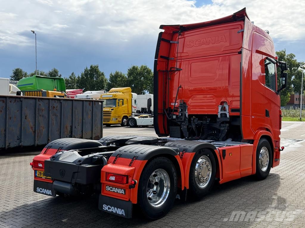 Scania S450 6x2/4 Retarder 2 Tank P-Airco Alcoa Apk *TOP* Naudoti vilkikai