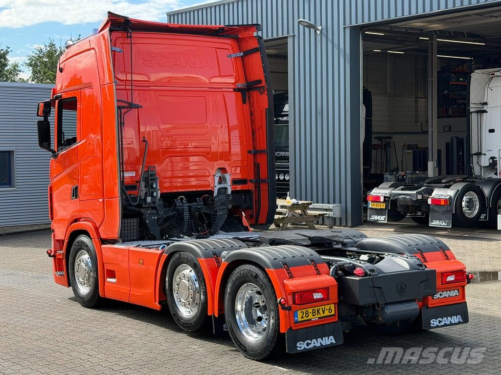 Scania S450 6x2/4 Retarder 2 Tank P-Airco Alcoa Apk *TOP* Naudoti vilkikai