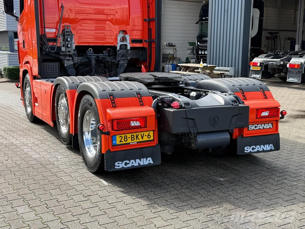 Scania S450 6x2/4 Retarder 2 Tank P-Airco Alcoa Apk *TOP* Naudoti vilkikai