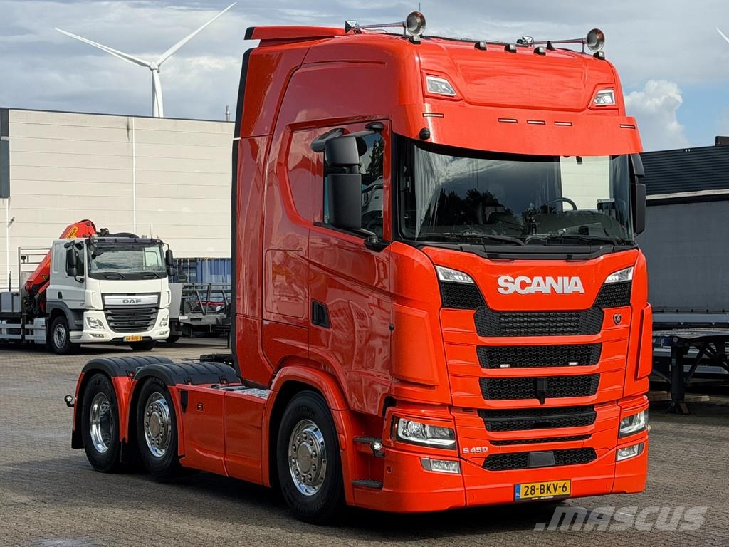 Scania S450 6x2/4 Retarder 2 Tank P-Airco Alcoa Apk *TOP* Naudoti vilkikai