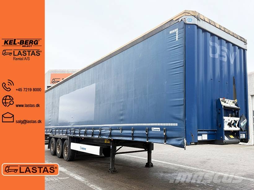 Krone 2 axle Curtainsider / 2 achse Planenauflieger Plachtové návesy