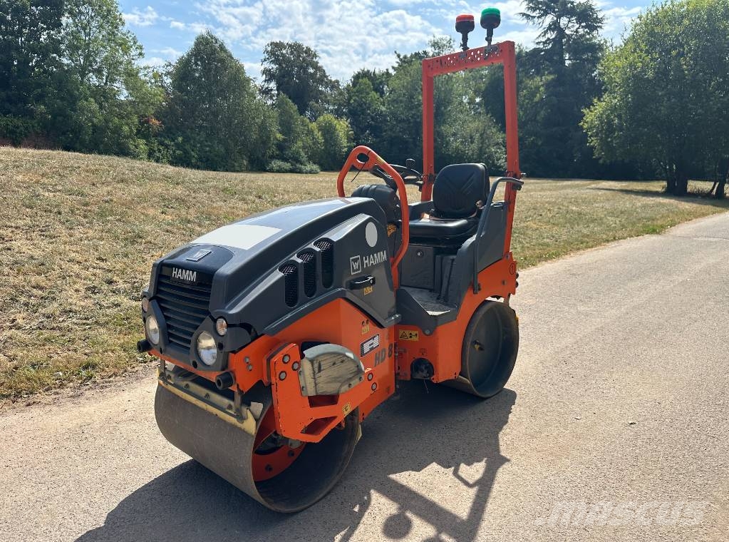 Hamm HD 8 VV Rouleaux tandem