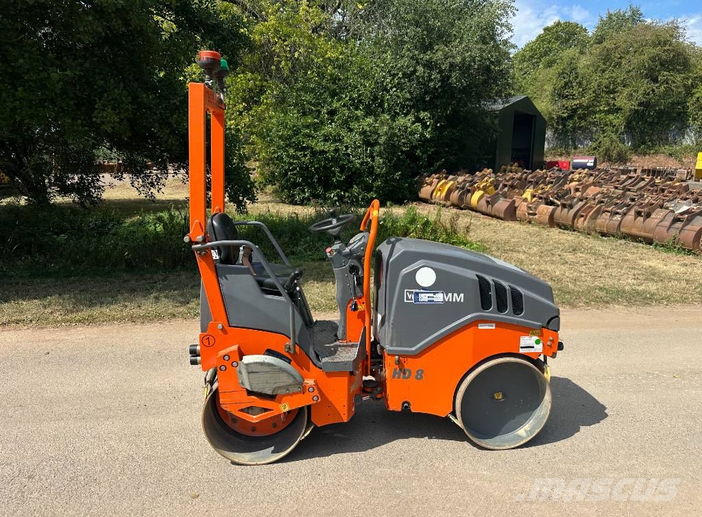 Hamm HD 8 VV Rouleaux tandem