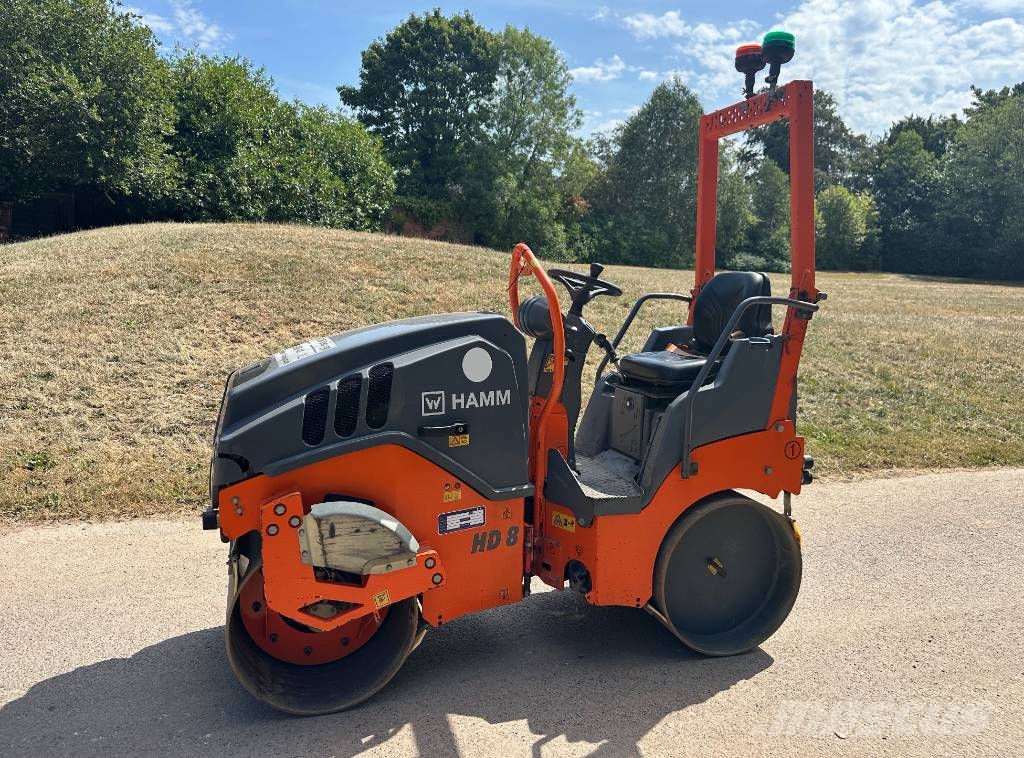 Hamm HD 8 VV Rouleaux tandem