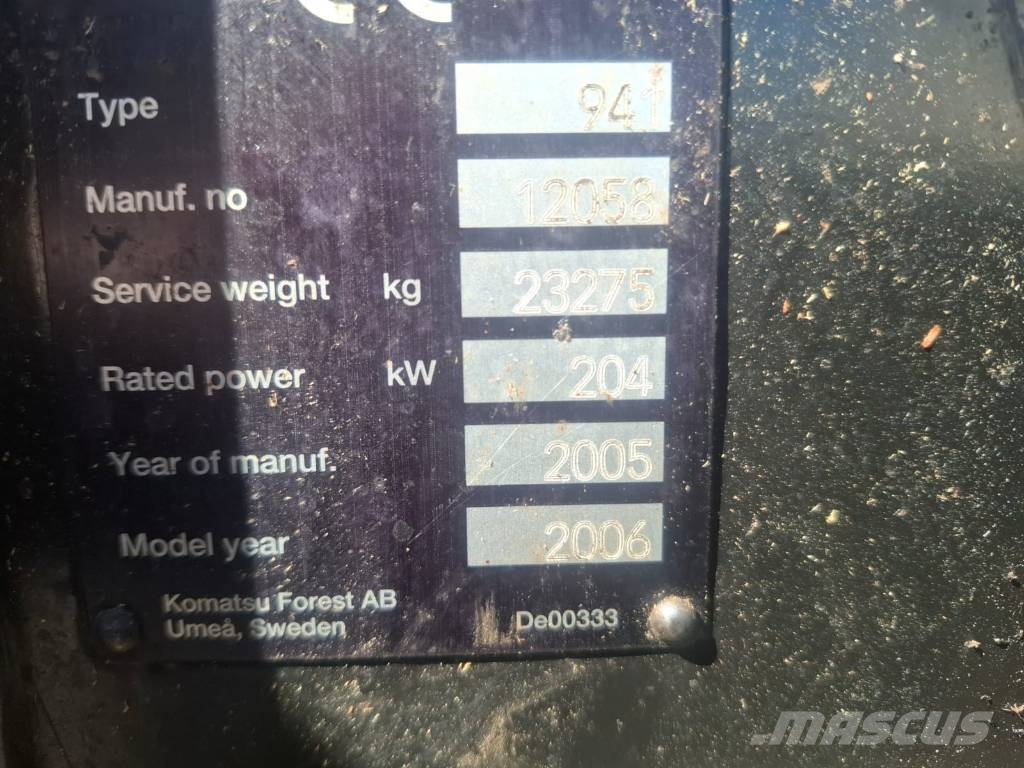 Valmet 941 Harvesters
