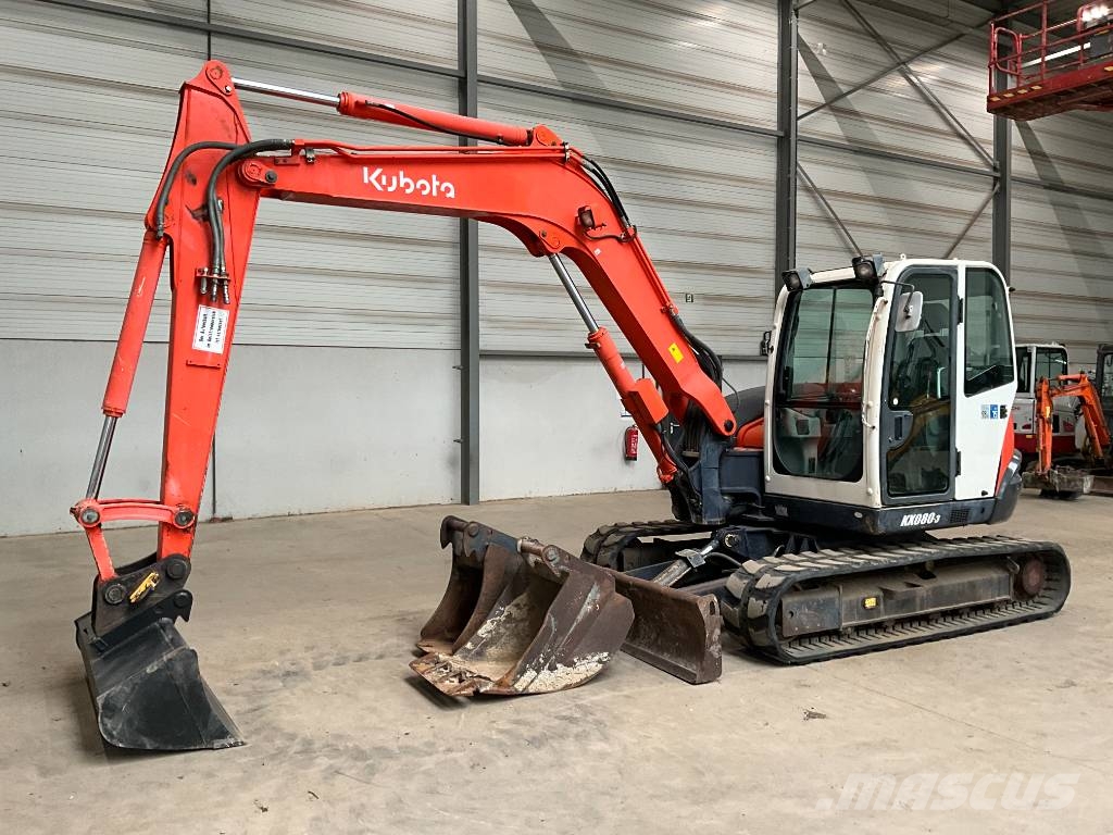 Kubota KX 080-3 Midibagger  7t - 12t