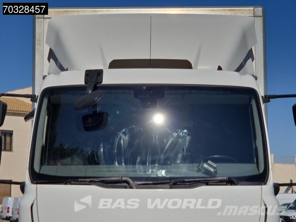 Renault D 280 4X2 19t Caja de 8,57m Plataforma 2t Cambio A شاحنات ذات هيكل صندوقي