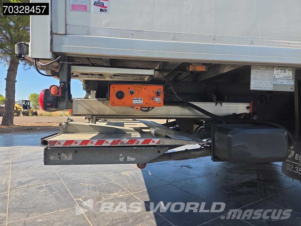 Renault D 280 4X2 19t Caja de 8,57m Plataforma 2t Cambio A شاحنات ذات هيكل صندوقي