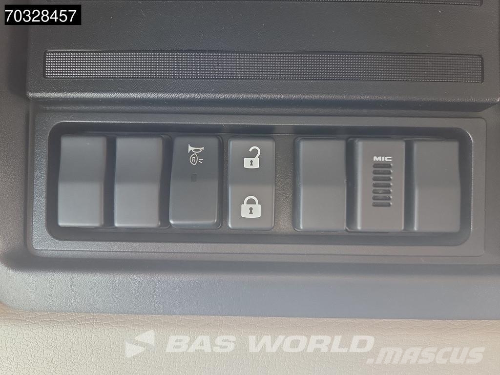 Renault D 280 4X2 19t Caja de 8,57m Plataforma 2t Cambio A شاحنات ذات هيكل صندوقي