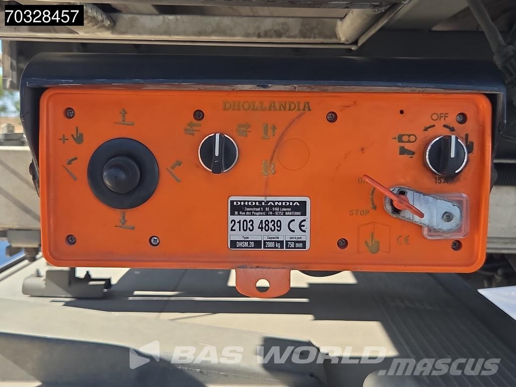 Renault D 280 4X2 19t Caja de 8,57m Plataforma 2t Cambio A Каросерии