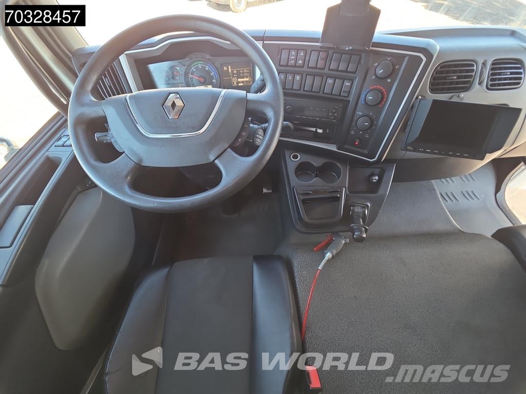 Renault D 280 4X2 19t Caja de 8,57m Plataforma 2t Cambio A شاحنات ذات هيكل صندوقي