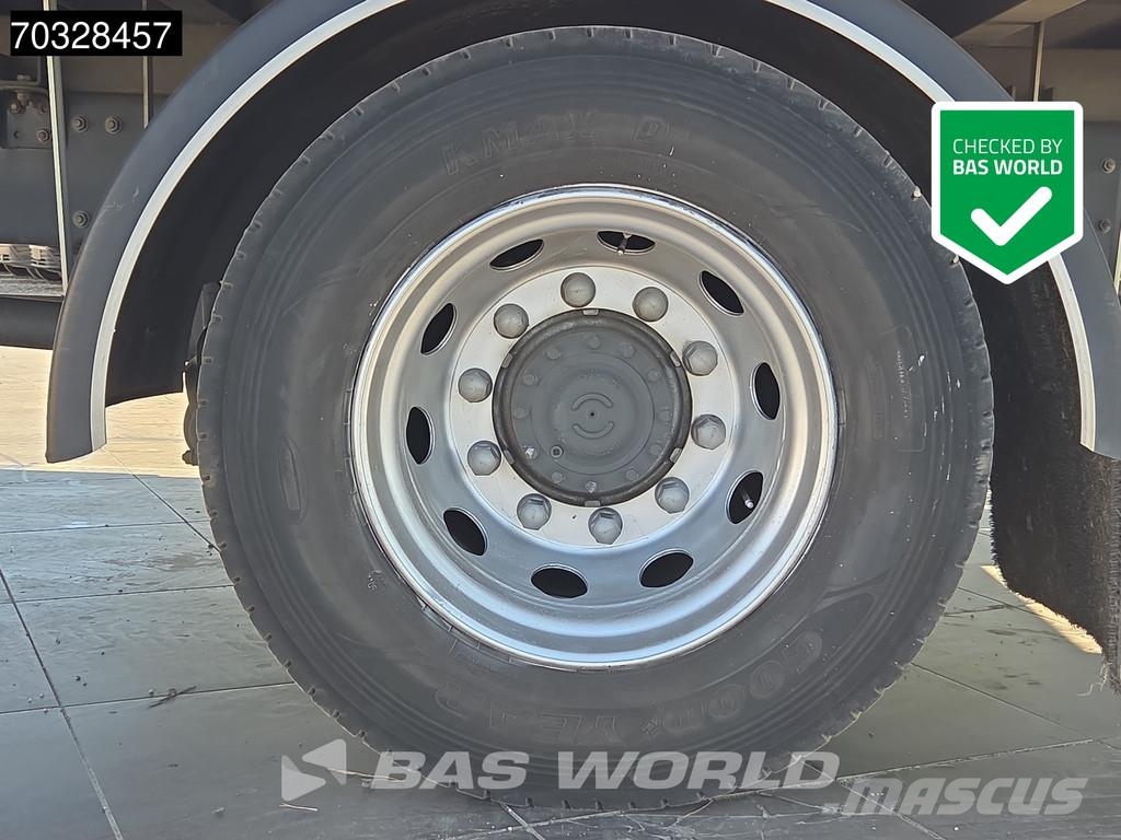 Renault D 280 4X2 19t Caja de 8,57m Plataforma 2t Cambio A شاحنات ذات هيكل صندوقي