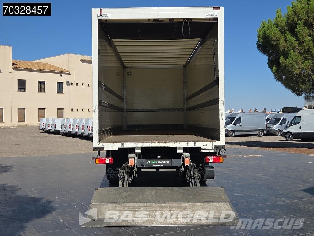 Renault D 280 4X2 19t Caja de 8,57m Plataforma 2t Cambio A شاحنات ذات هيكل صندوقي