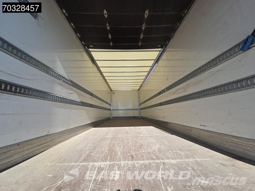Renault D 280 4X2 19t Caja de 8,57m Plataforma 2t Cambio A شاحنات ذات هيكل صندوقي