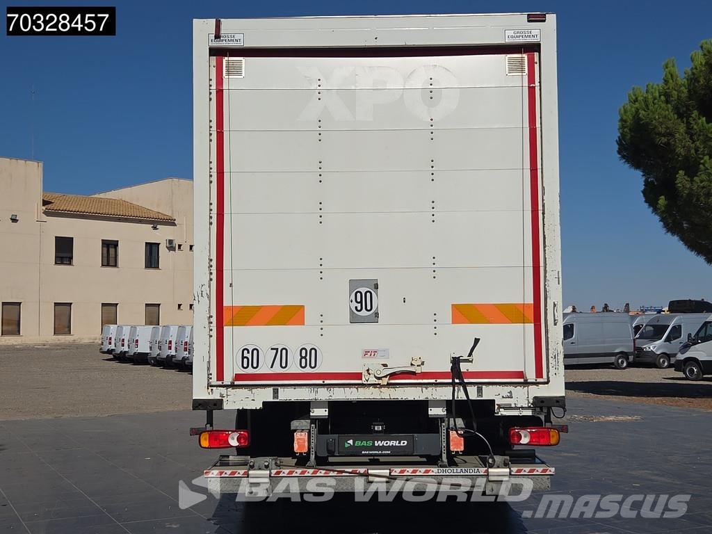 Renault D 280 4X2 19t Caja de 8,57m Plataforma 2t Cambio A 탑차 트럭