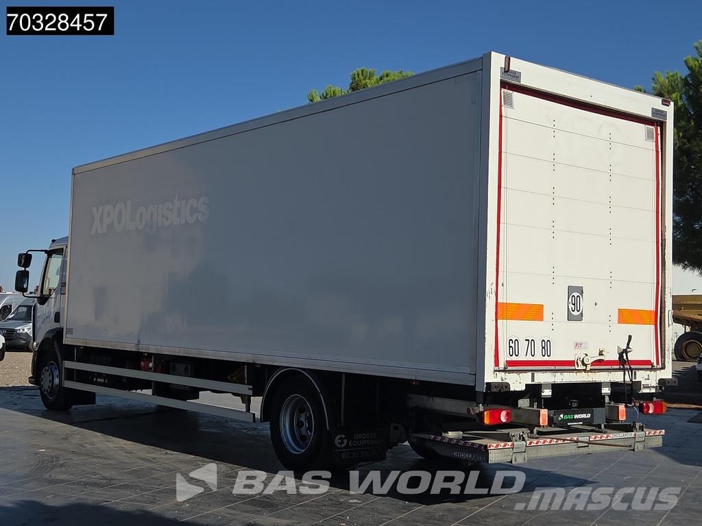 Renault D 280 4X2 19t Caja de 8,57m Plataforma 2t Cambio A Camiones con caja de remolque