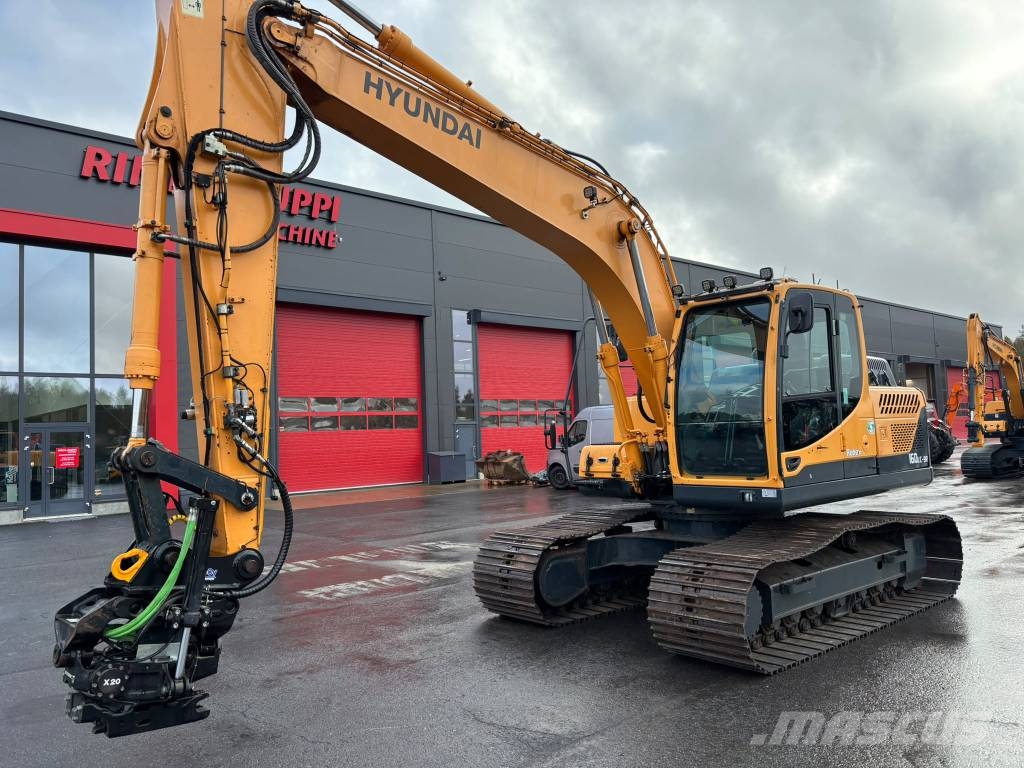 Hyundai Robex 160/ Pyörittäjä, Rasvari, Hyvä alakerta Crawler excavators