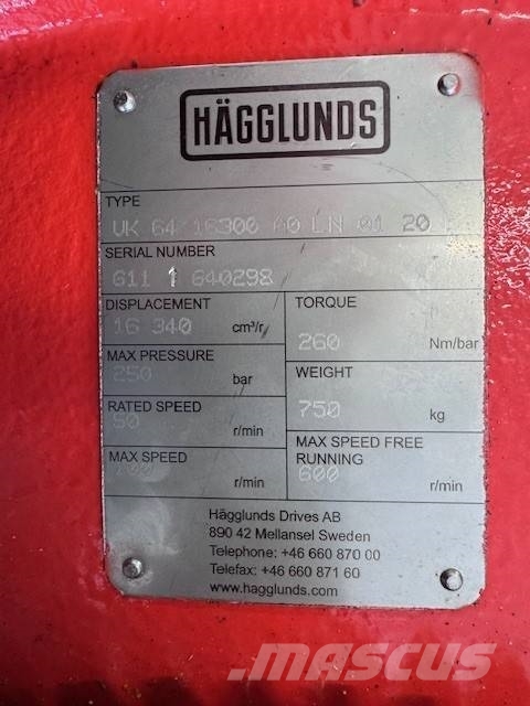 Hägglunds UK64 16300 A0LN 01 20 Hydraulik