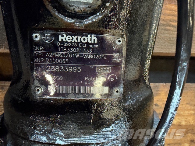 CASE WX 240 USED HYDRAULIC MOTOR REXROTH A2FM63 Hydraulika