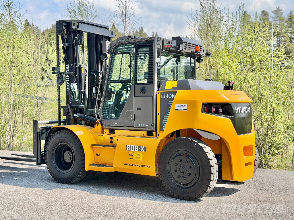 Hyundai 80 B-X Li-Ion Electric forklifts
