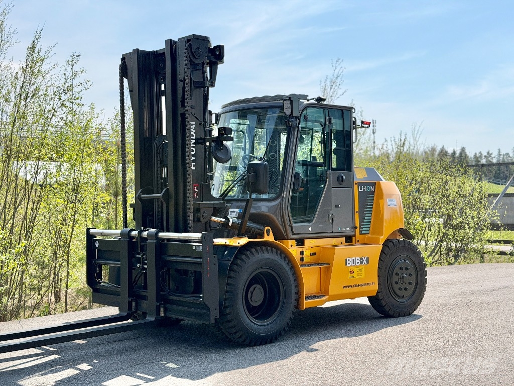 Hyundai 80 B-X Li-Ion Electric forklifts