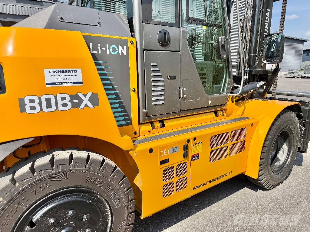 Hyundai 80 B-X Li-Ion Electric forklifts