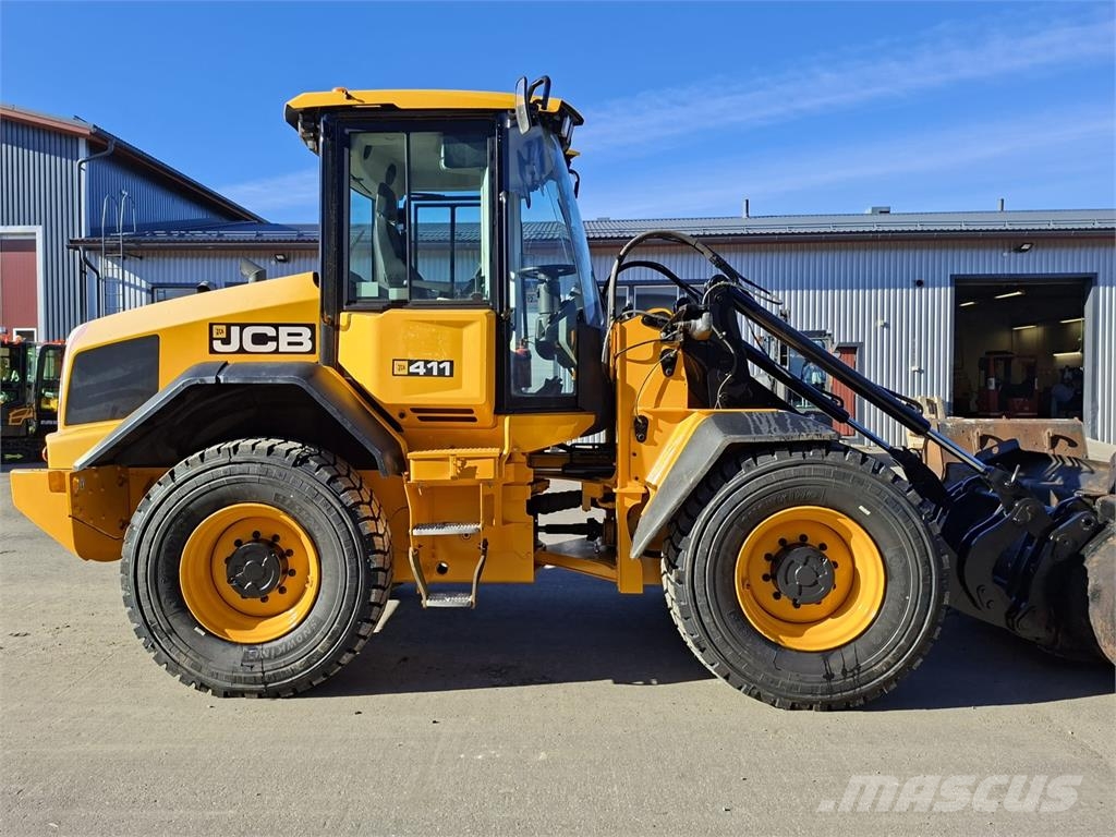 JCB 411HT T4F -UUDET RENKAAT- Radlader
