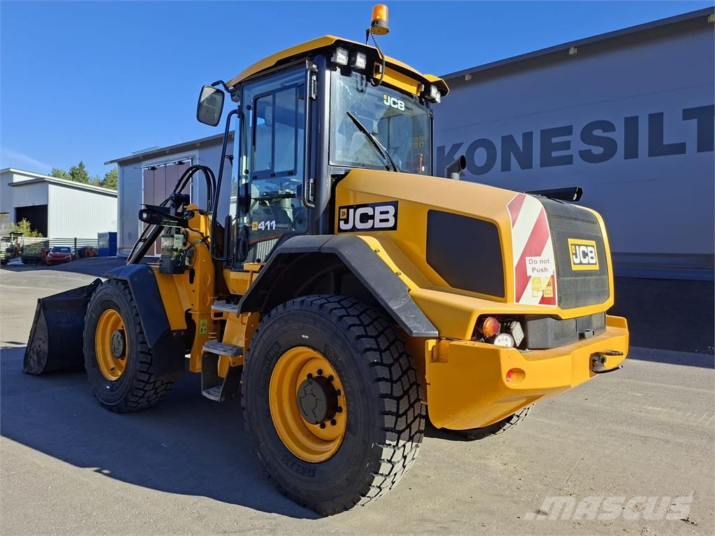 JCB 411HT T4F -UUDET RENKAAT- Radlader