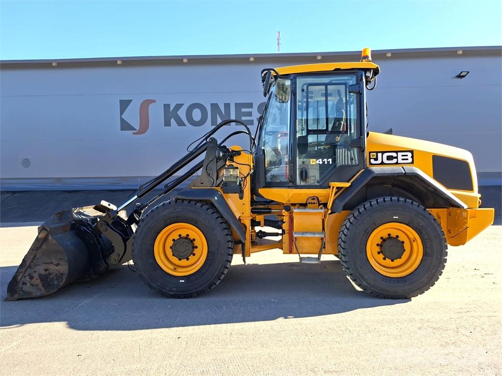 JCB 411HT T4F -UUDET RENKAAT- Radlader