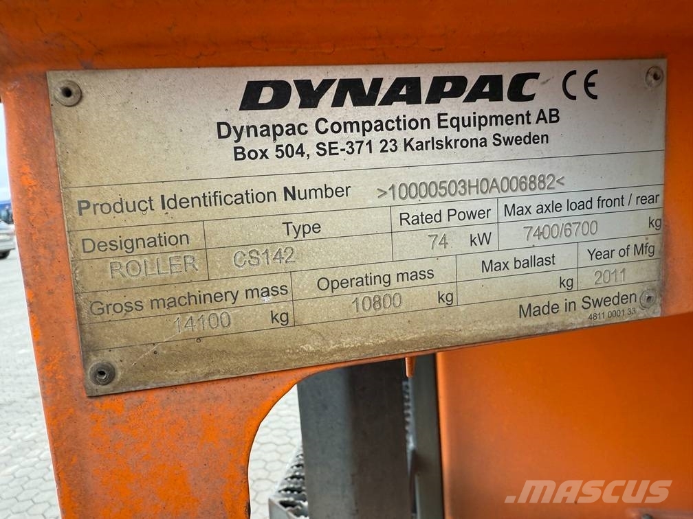 Dynapac CS 142 Tandemové valce