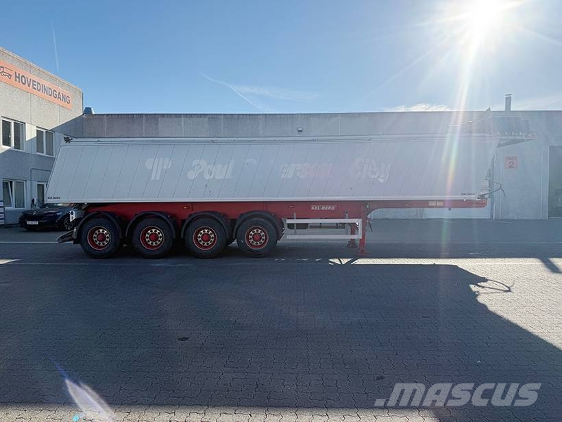 Kel-Berg Tipper / Kippauflieger 37 m3 Kippladerauflieger