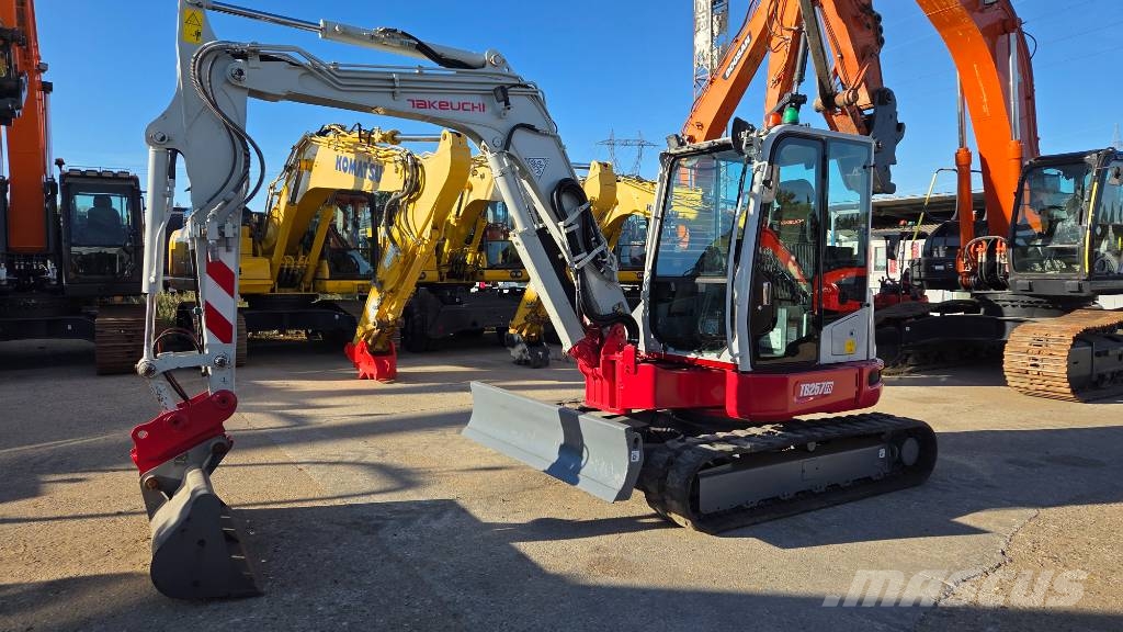 Takeuchi TB 257 FR Mini ekskavatori < 7 t