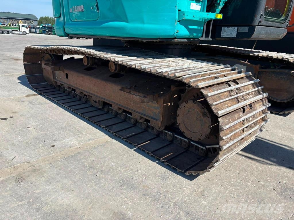 Kobelco SK 140 SR LC-7 AC / CENTRAL LUBRICATION / STEELWRI Rupsgraafmachines