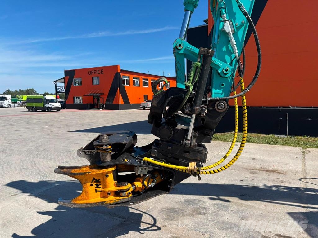 Kobelco SK 140 SR LC-7 AC / CENTRAL LUBRICATION / STEELWRI Rupsgraafmachines