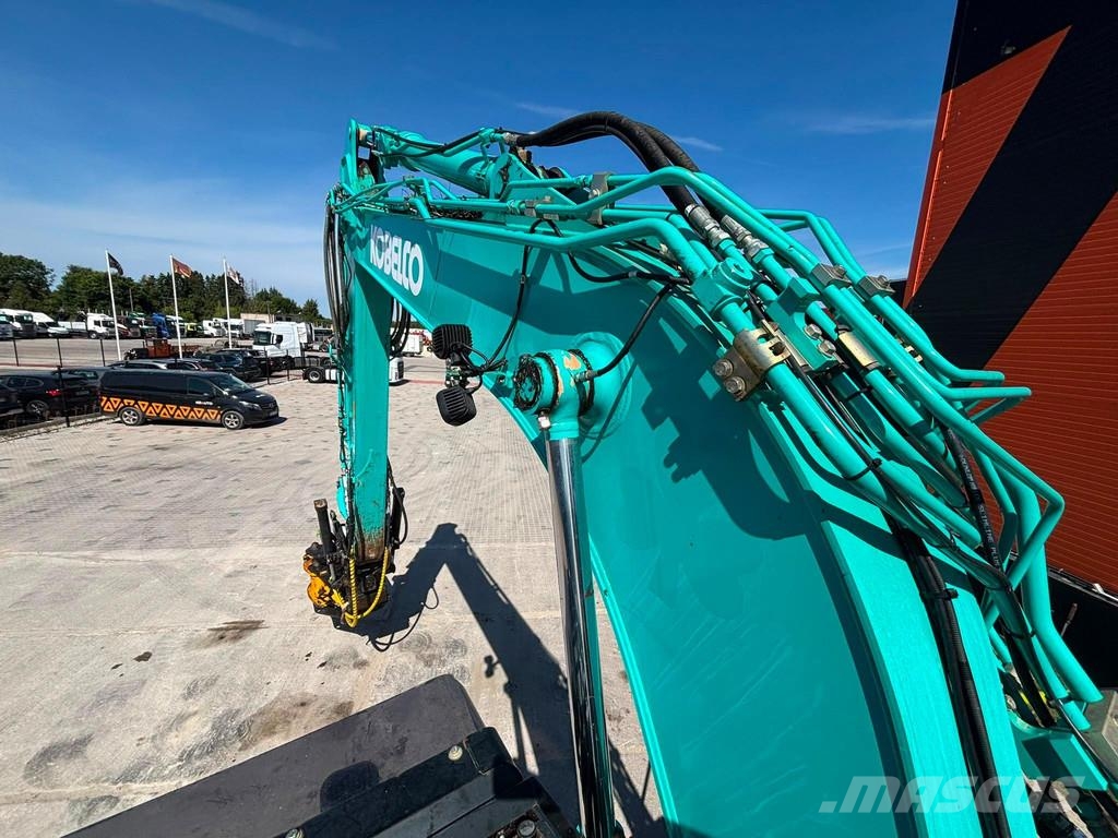 Kobelco SK 140 SR LC-7 AC / CENTRAL LUBRICATION / STEELWRI Rupsgraafmachines