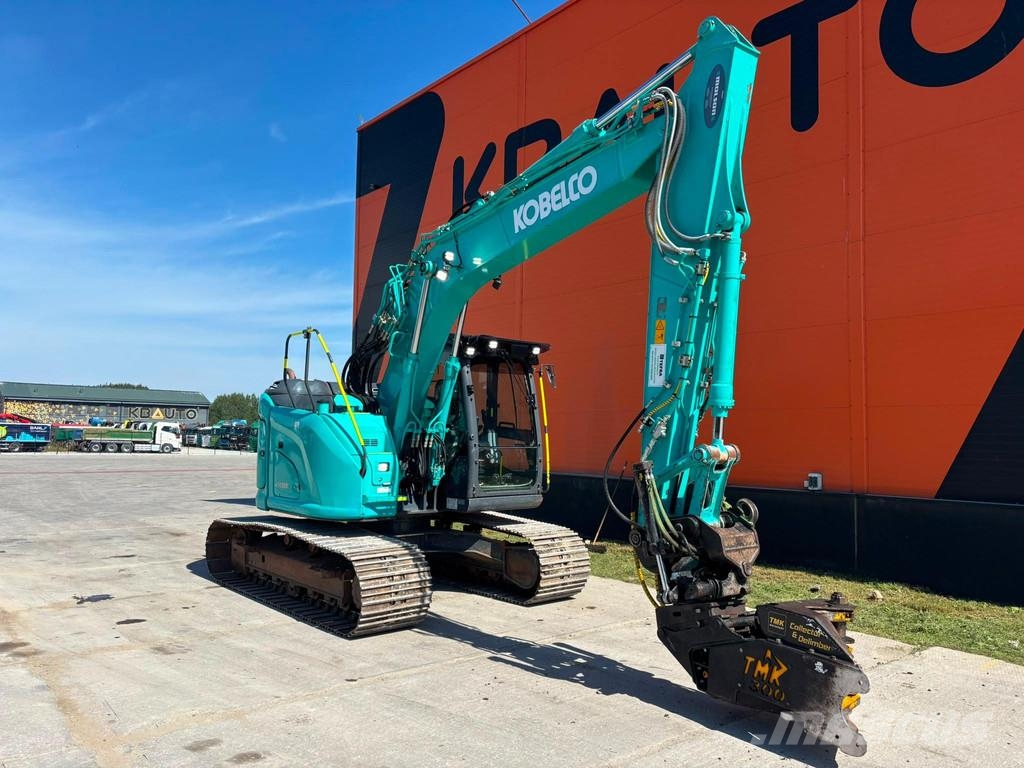 Kobelco SK 140 SR LC-7 AC / CENTRAL LUBRICATION / STEELWRI Rupsgraafmachines