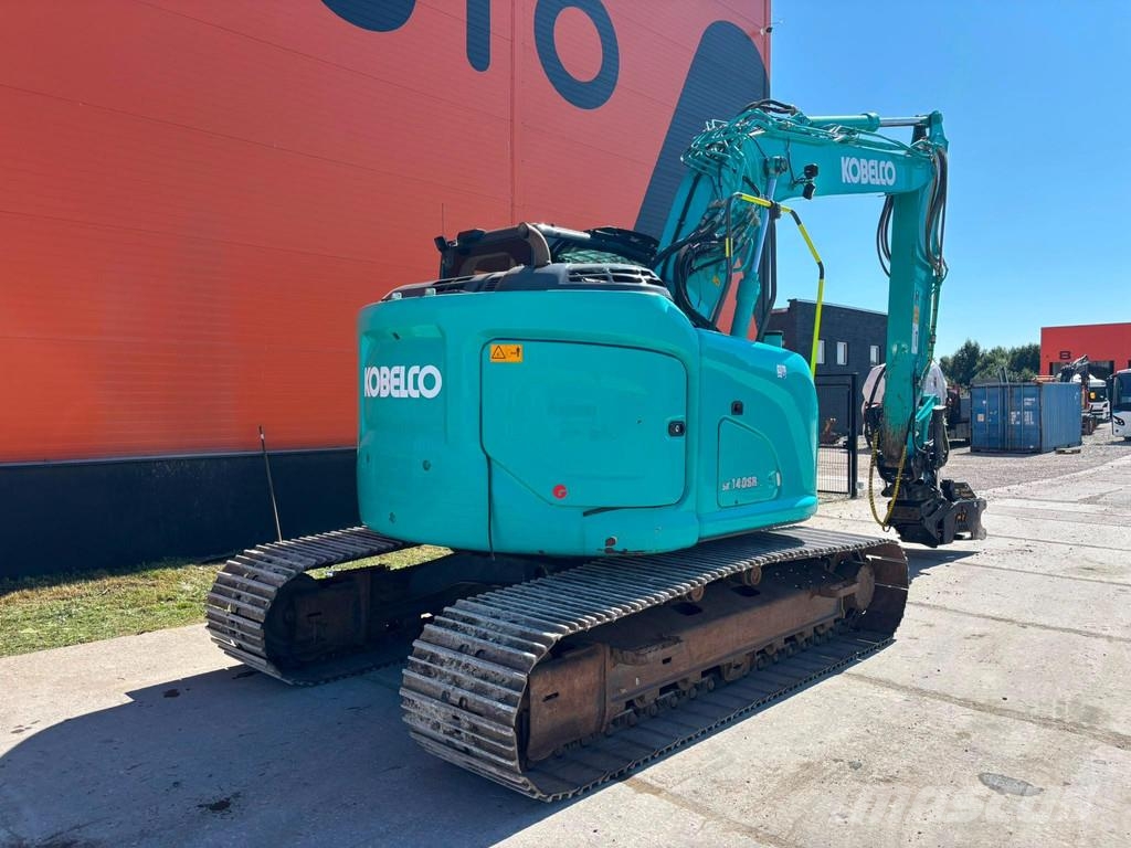 Kobelco SK 140 SR LC-7 AC / CENTRAL LUBRICATION / STEELWRI Rupsgraafmachines