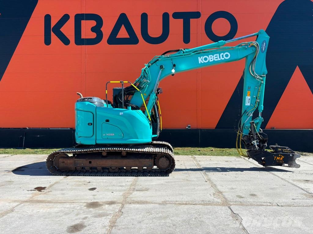 Kobelco SK 140 SR LC-7 AC / CENTRAL LUBRICATION / STEELWRI Rupsgraafmachines