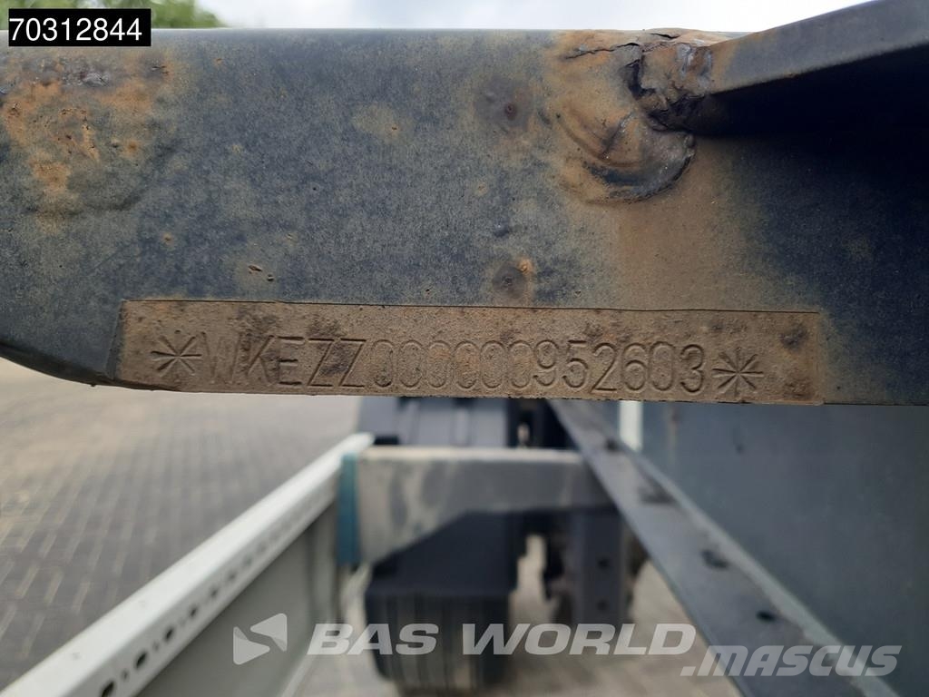 Krone ZZ 2 axles BDF BPW 20ft Vahetuskerehaagised