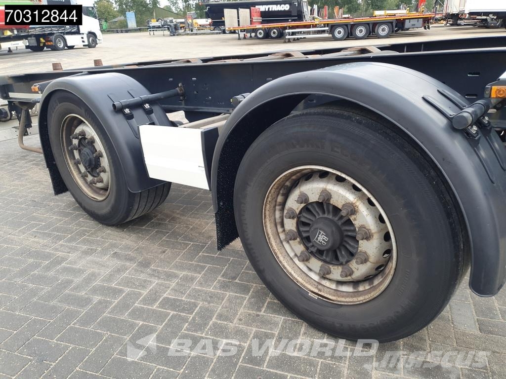 Krone ZZ 2 axles BDF BPW 20ft Vahetuskerehaagised